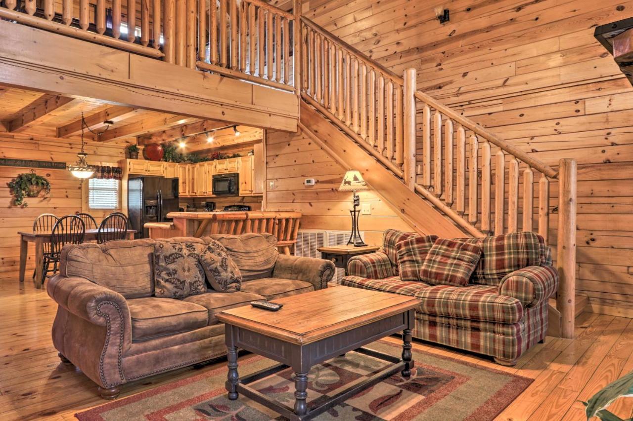 Pigeon Forge Cabin With Games, 1 Mi To Parkway! Esterno foto