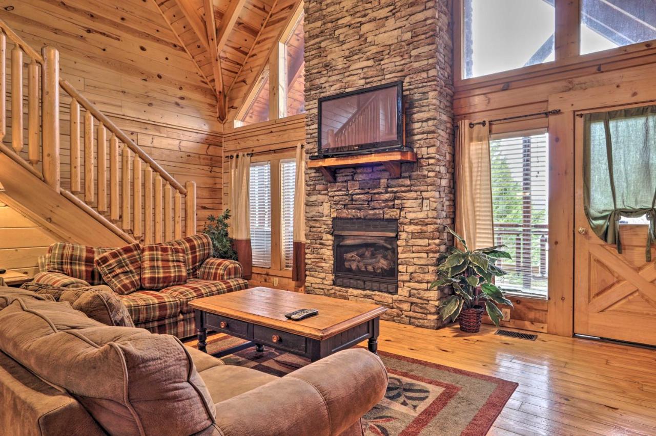 Pigeon Forge Cabin With Games, 1 Mi To Parkway! Esterno foto